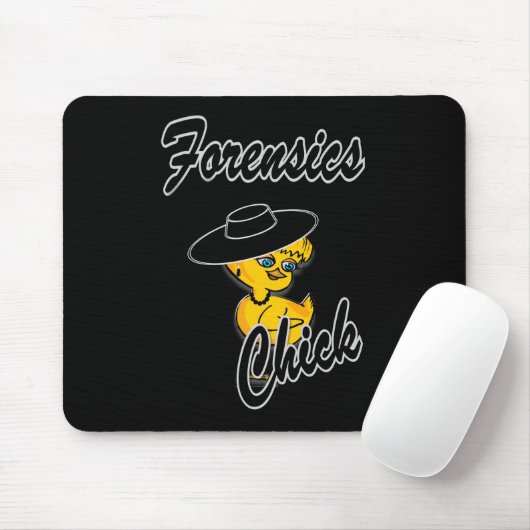 Forensics Chick #4 Mousepad (Mit Mouse)