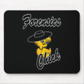 Forensics Chick #4 Mousepad (Vorne)