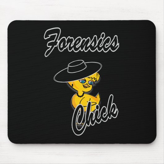 Forensics Chick #4 Mousepad (Vorne)