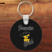 Forensics Chick #4 Schlüsselanhänger (Vorderseite)