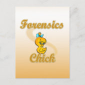 Forensik Chic Postkarte (Vorderseite)