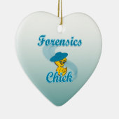 Forensik Chick #3 Keramik Ornament (Rechts)