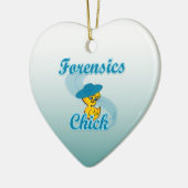 Forensik Chick #3 Keramik Ornament (Links)