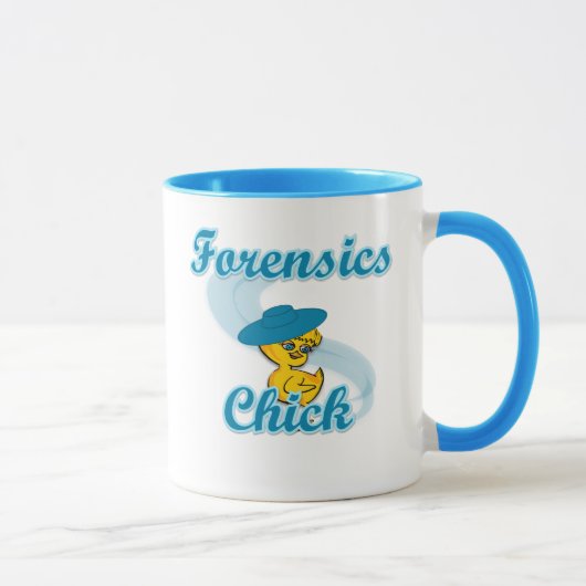 Forensik Chick #3 Tasse (Rechts)