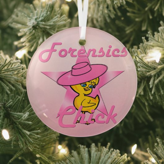Forensik Chick #8 Ornament Aus Glas (InSitu)