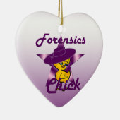 Forensik Chick #9 Keramik Ornament (Rechts)