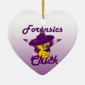 Forensik Chick #9 Keramik Ornament (Vorne)