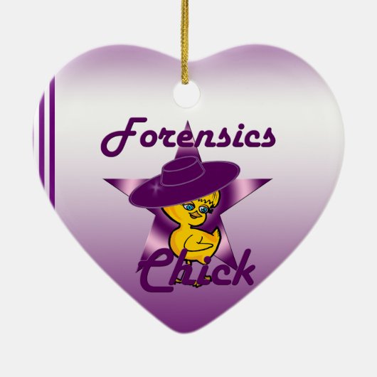 Forensik Chick #9 Keramik Ornament (Hinten)