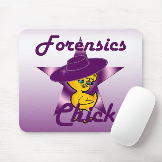 Forensik Chick #9 Mousepad (Mit Mouse)