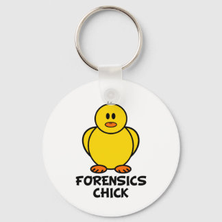 Forensik Chick Schlüsselanhänger