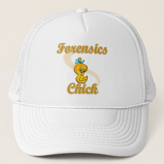 Forensik Chick Truckerkappe (Vorderseite)