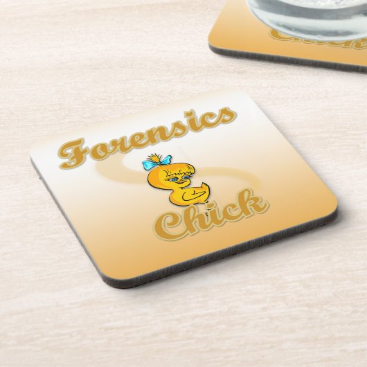 Forensik Chick Untersetzer (Linke Seite)