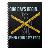 Forensik-Wissenschaftler Notizblock (Vorderseite)