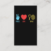 Forensiker der forensischen Wissenschaftskriminolo Visitenkarte (Vorderseite)