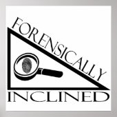 forensisch eingeklemmt poster (Vorne)