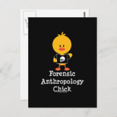 Forensische Anthropologie Kick Postkarte (Vorne/Hinten)