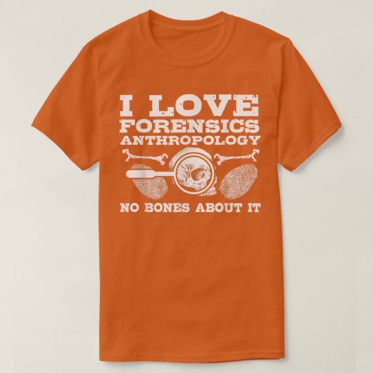 Forensische Anthropologie Knochen Whisperer Funny T-Shirt (Design vorne)