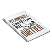 Forensische Anthropologie wie Geschichte, aber sch Notizblock (Rechte Seite)