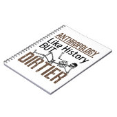 Forensische Anthropologie wie Geschichte, aber sch Notizblock (Linke Seite)