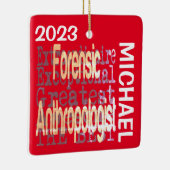 Forensische Anthropologin Extraordinaire CUSTOM Keramikornament (Rechts)