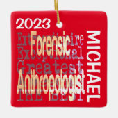 Forensische Anthropologin Extraordinaire CUSTOM Keramikornament (Vorderseite)