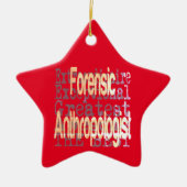 Forensische Anthropologin Extraordinaire Keramik Ornament (Vorne)