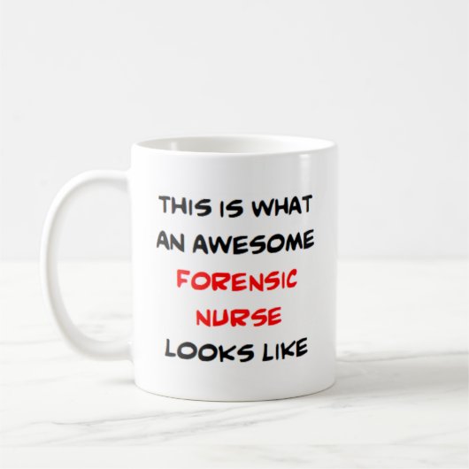 forensische Krankenschwester, phantastisch Kaffeetasse (Links)