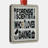 Forensische Lieben Backen Ornament Aus Metall (Rechts)