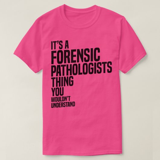 Forensische Pathologen T-Shirt (Design vorne)