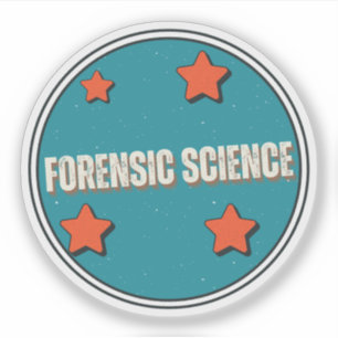 Forensische Wissenschaft Aufkleber