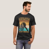 Forensische Wissenschaftler lösen Verbrechen Bewei T-Shirt (Vorne ganz)
