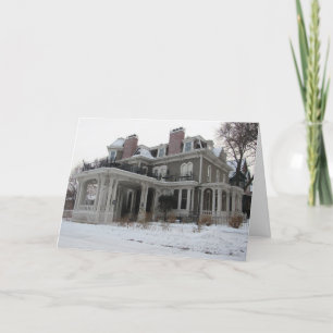 "Forepaugh's Restaurant" Weihnachtskarte Karte