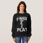 Foreplay Innuendo Funny Golf Adult Humor Sweatshirt (Vorne ganz)