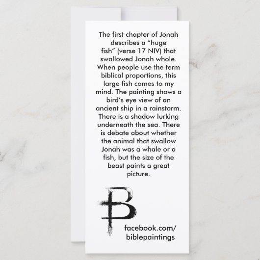 "Foreshadow" Value-Lesezeichen (Rückseite)