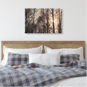 Forest 27 Stretched Canvas Print Leinwanddruck (Insitu (Schlafzimmer))