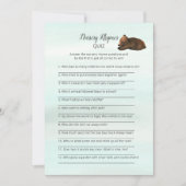 Forest Adventure Bears Kinderzimmer Rhymes Game Ca Einladung (Vorderseite)