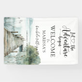 Forest Adventure fängt Junggeselinnen-Abschied an Banner (Horizontal)