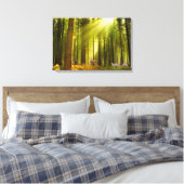 Forest and Deer Image for wrapped Leinwand Leinwan (Insitu (Schlafzimmer))