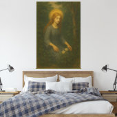 forest angel fine art painting leinwanddruck (Insitu (Schlafzimmer))