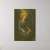 forest angel fine art painting leinwanddruck (Vorderseite)