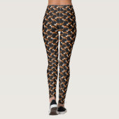 Forest Animal Fox Muster Leggings (Rückseite)