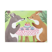 Forest Animal Picnic | Whimsisches Niedliches Wass