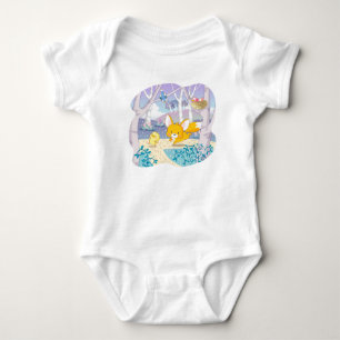 Forest Animals Baby Jersey Bodysuit Strampler