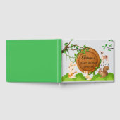 Forest Animals Baby Showbook Gästebuch (Voll)