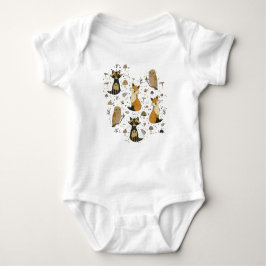 Forest Animals Baby Strampler