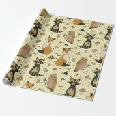 Forest Animals Geschenkpapier (Ungerollt)