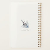 Forest Animals Personalized 2026 Planner Planer (Rückseite)