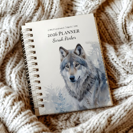 Forest Animals Personalized 2026 Planner Planer
