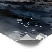 Forest Animals Woodland Wall Art | Rustic Poster (Ecke)