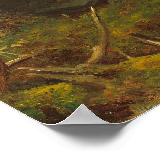 Forest - Asher Durand Fine Art Poster (Ecke)